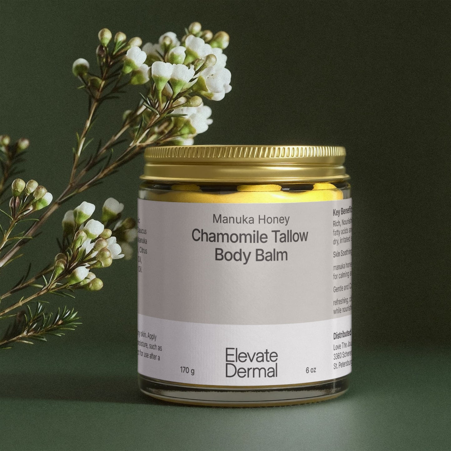 Manuka Honey Chamomile Tallow Body Balm