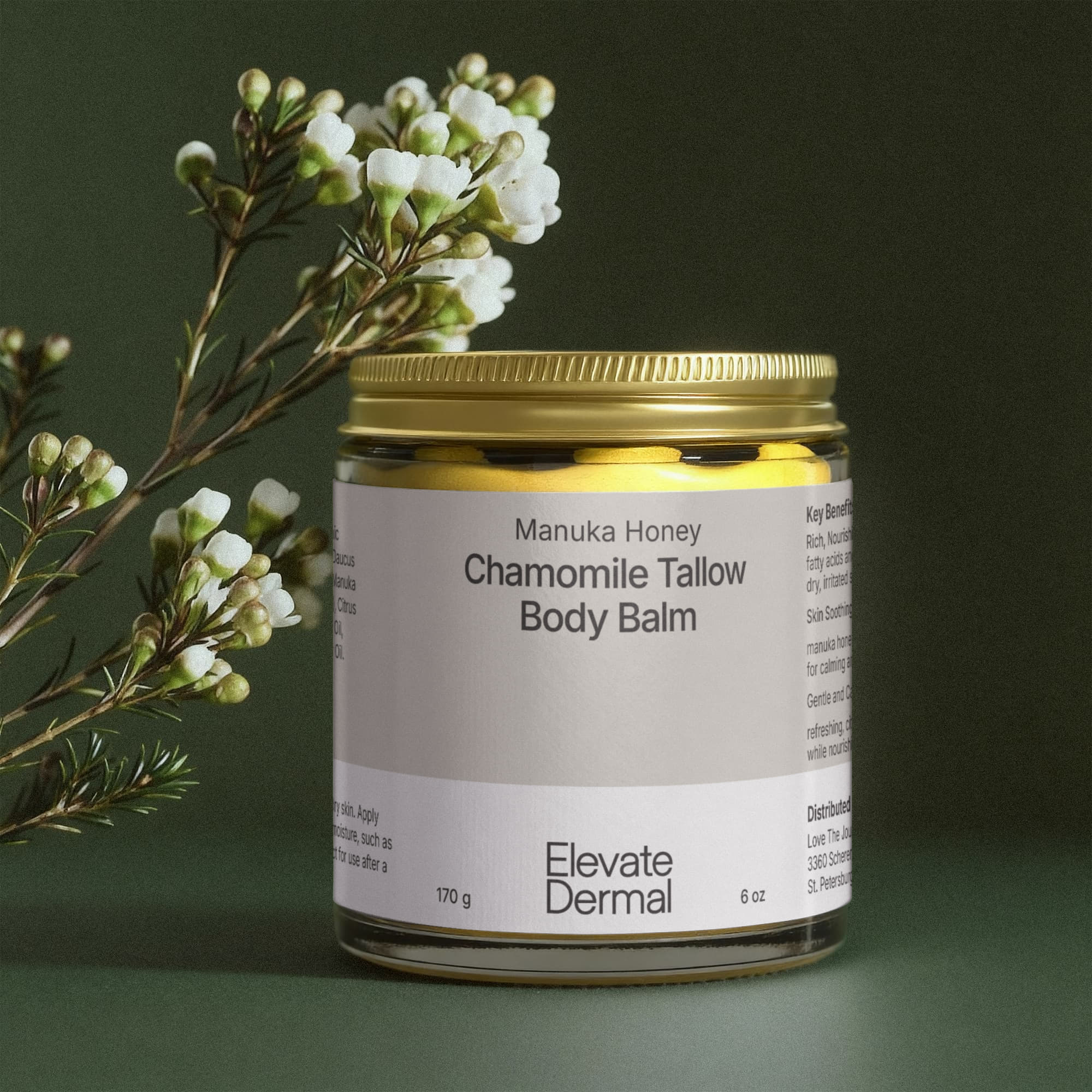 Manuka Honey Chamomile Tallow Body Balm