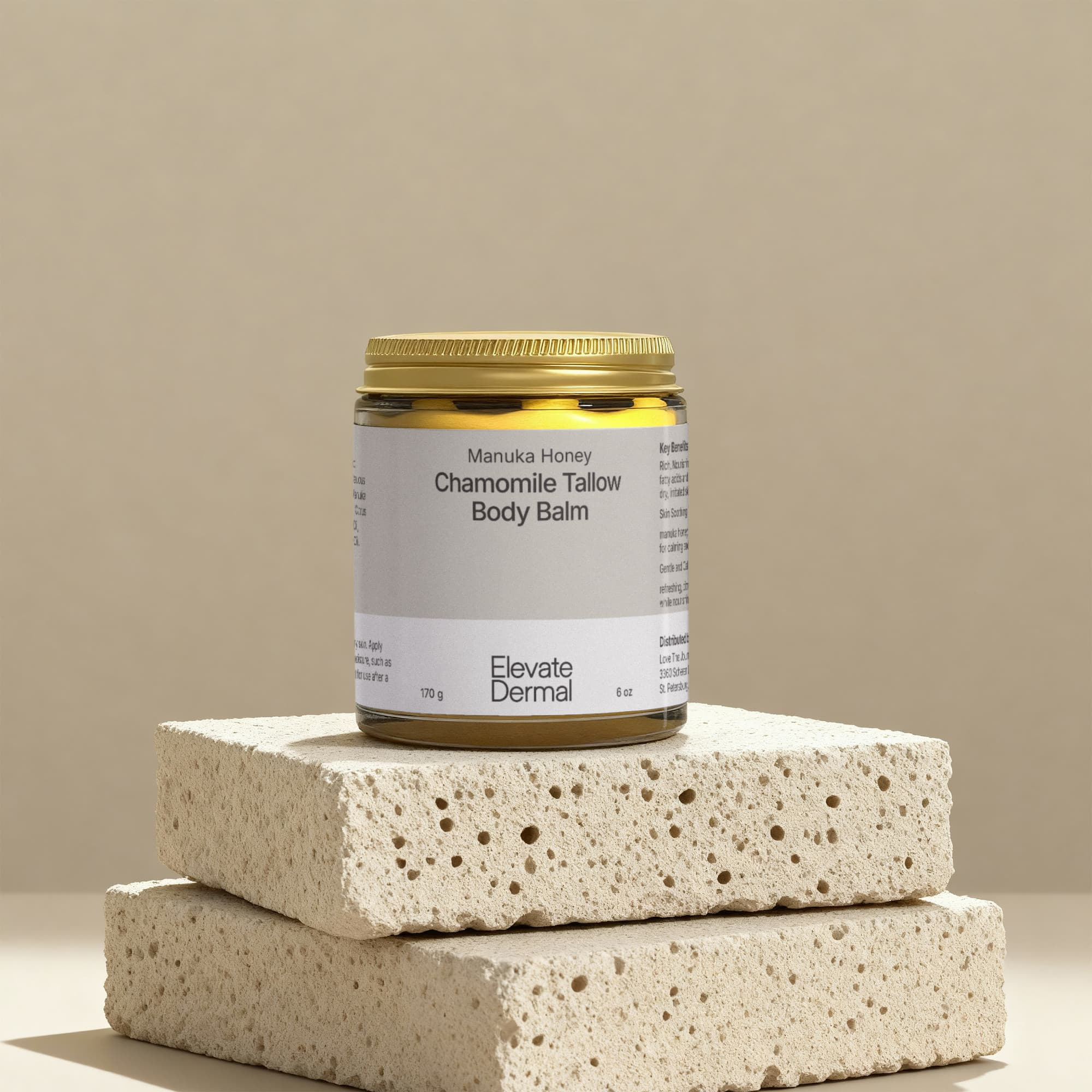 Manuka Honey Chamomile Tallow Body Balm
