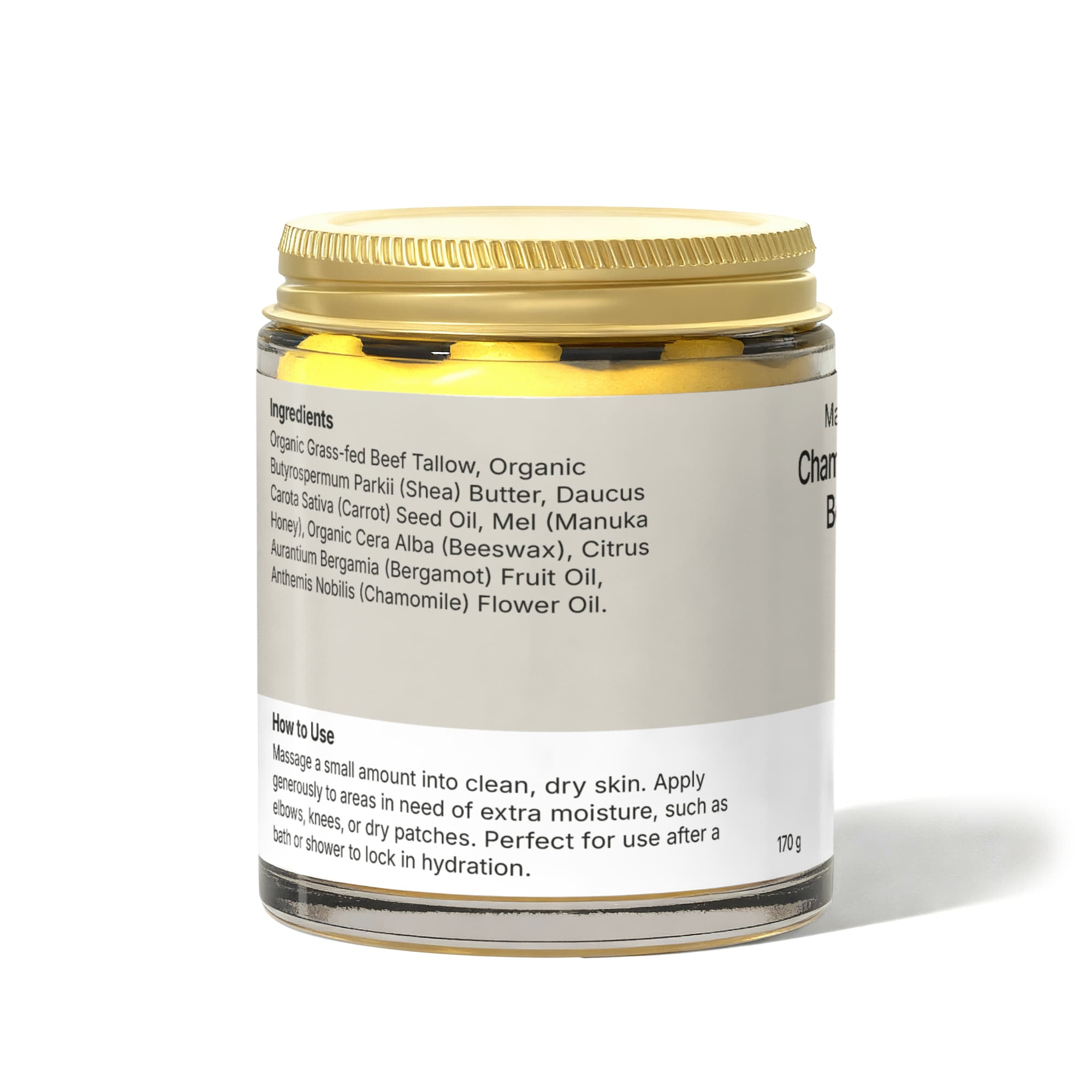Manuka Honey Chamomile Tallow Body Balm