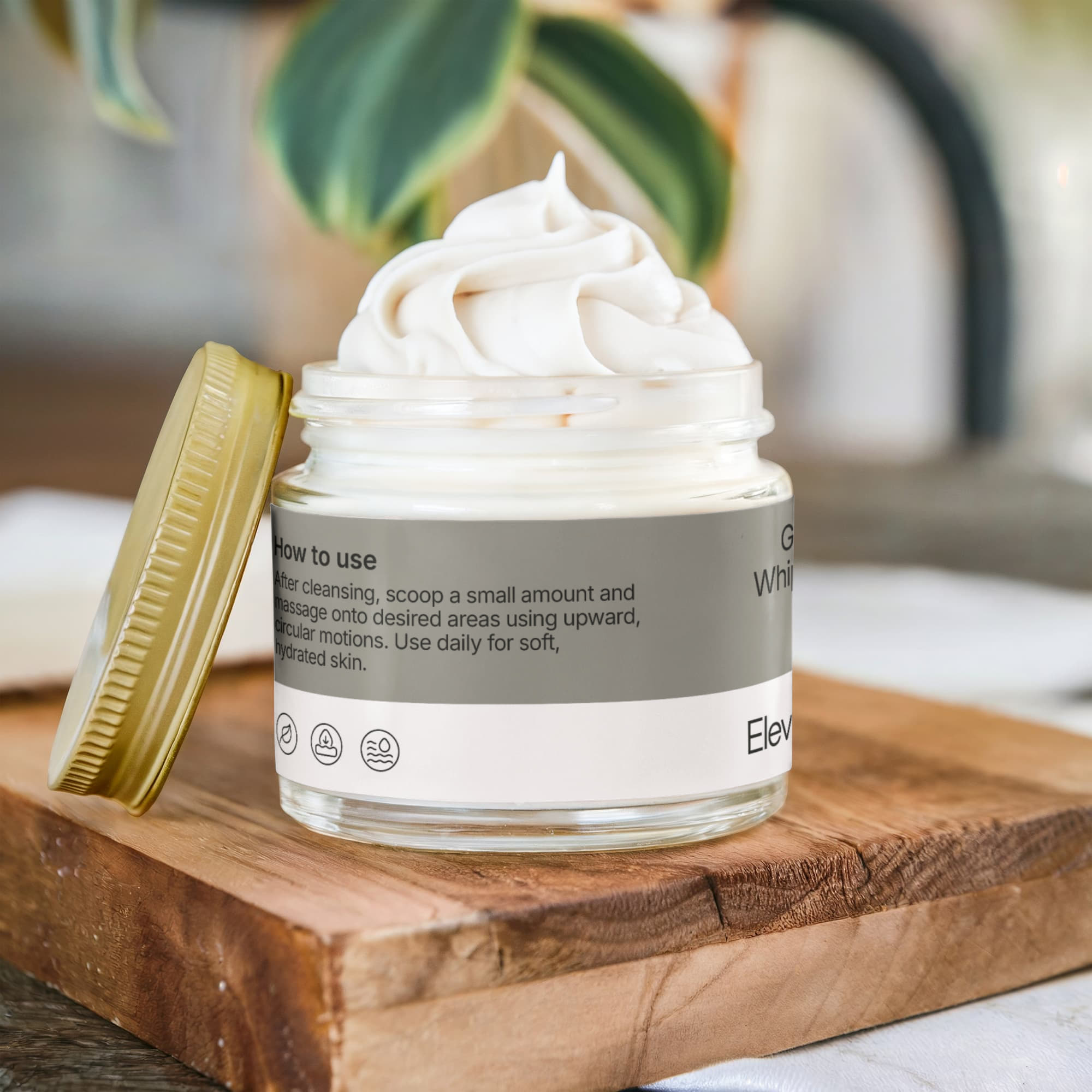 Whipped Grass-Fed Tallow Balm with Vanilla Bean