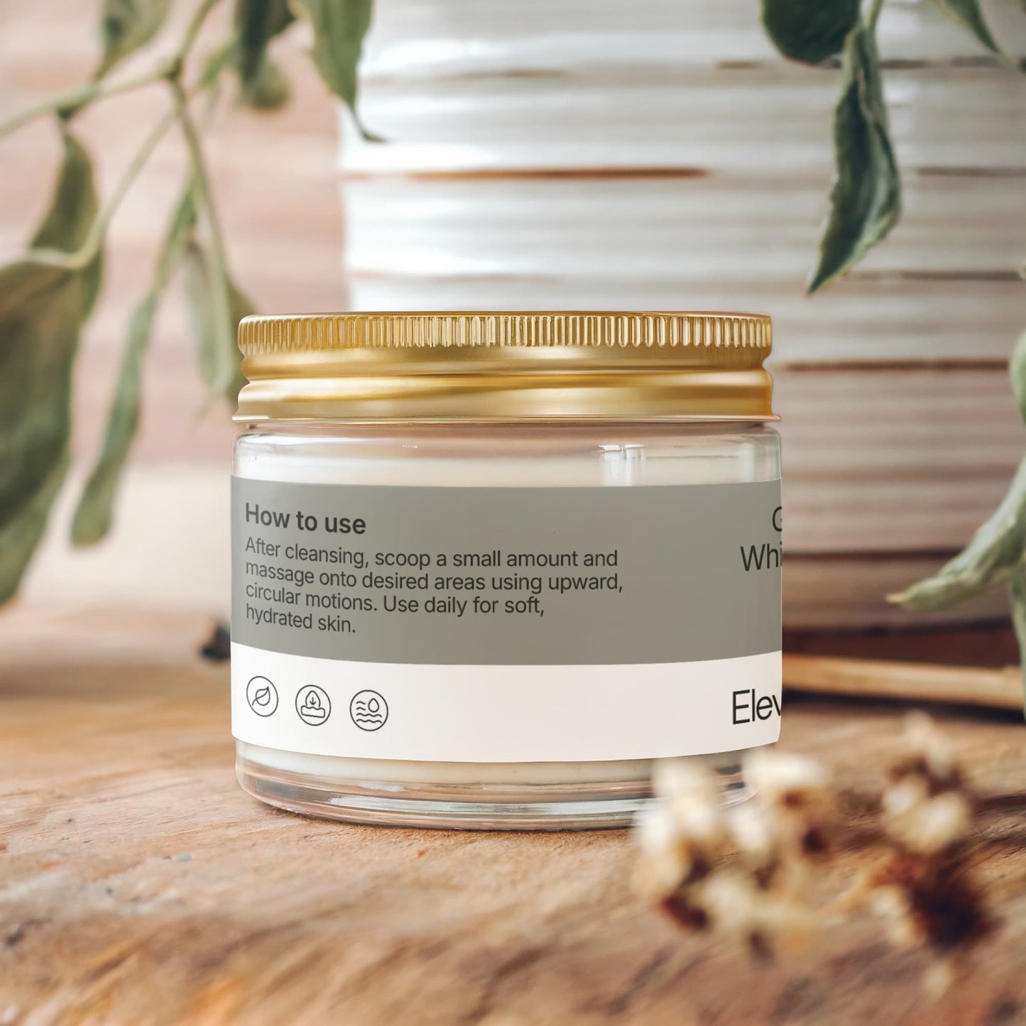 Whipped Grass-Fed Tallow Balm with Vanilla Bean