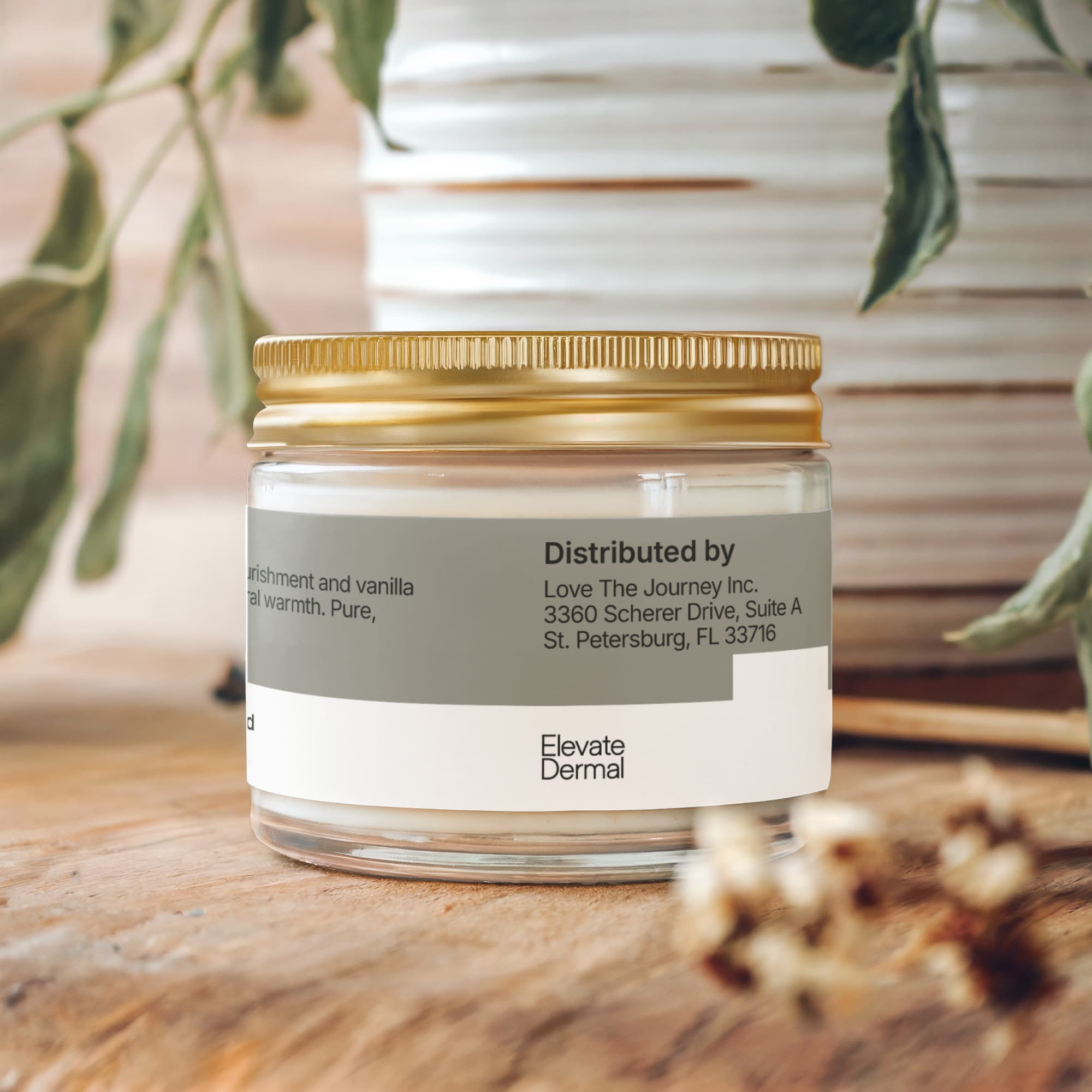 Whipped Grass-Fed Tallow Balm with Vanilla Bean